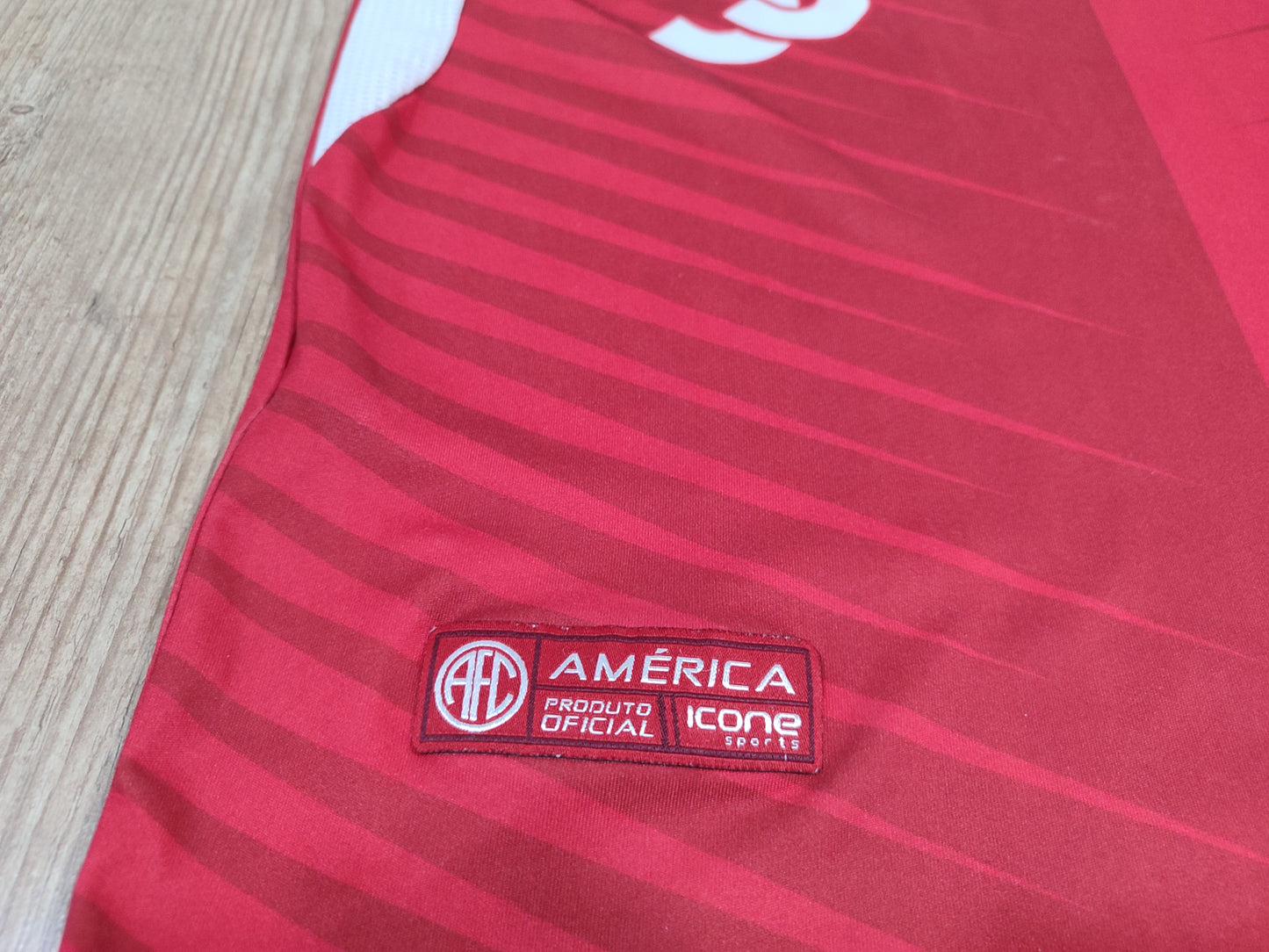 Bela Camisa Do America do Rio - Usada Em Jogo - Pedrinho