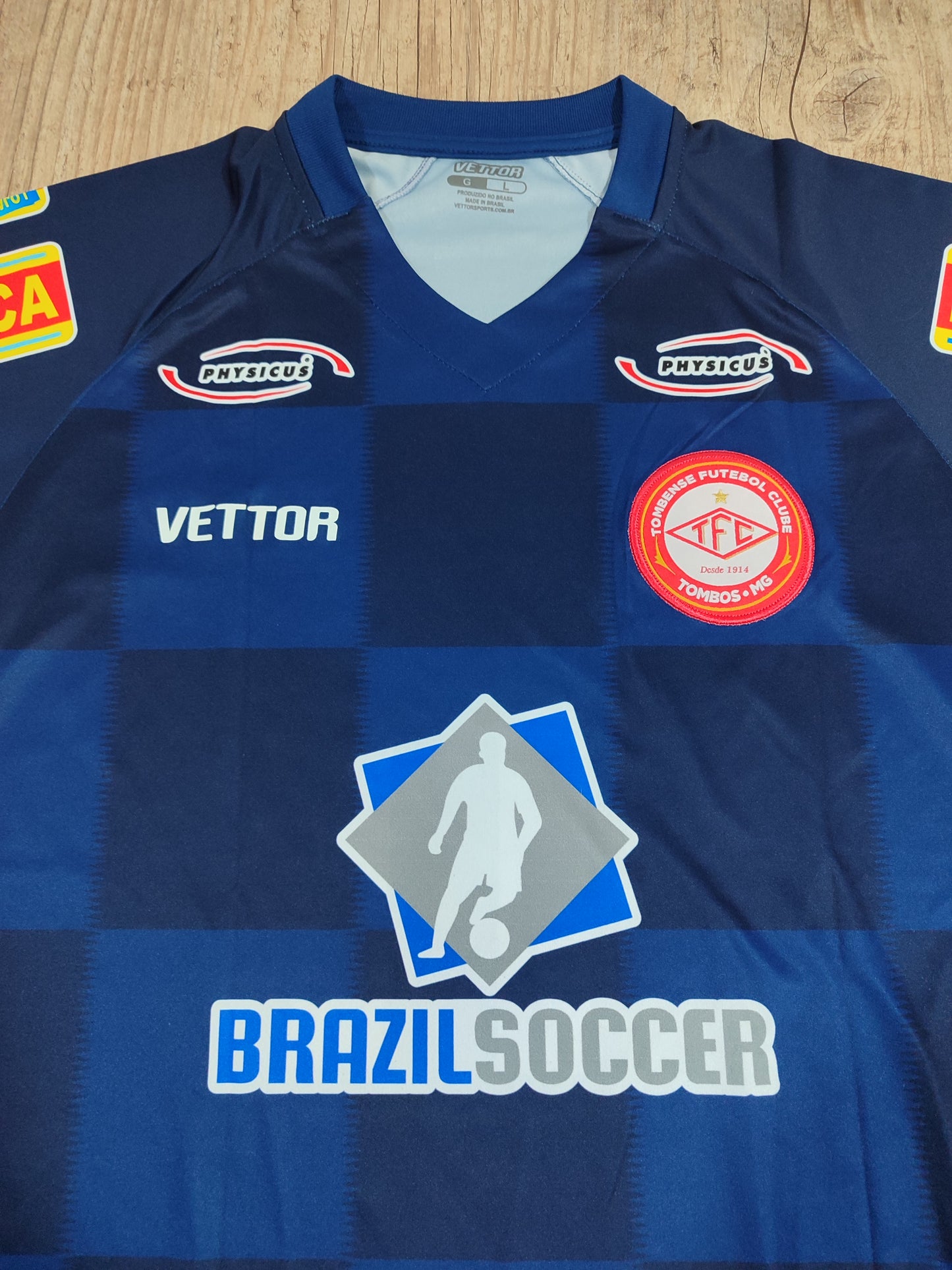 Rara Camisa do Tombense - Usada em Jogo do Brasileiro - Difícil de conseguir