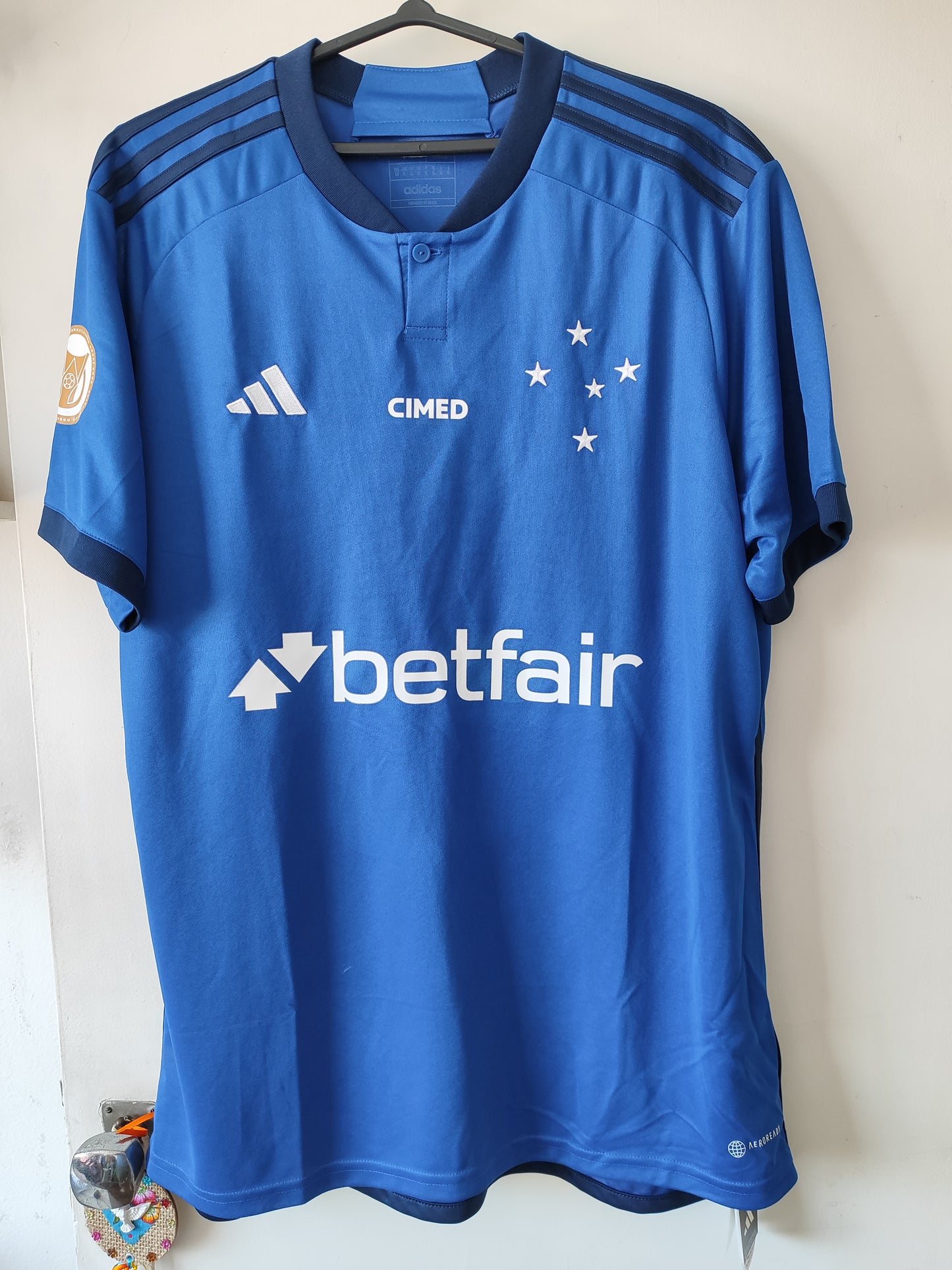 Camisa Cruzeiro 2023 Lucas Silva GG