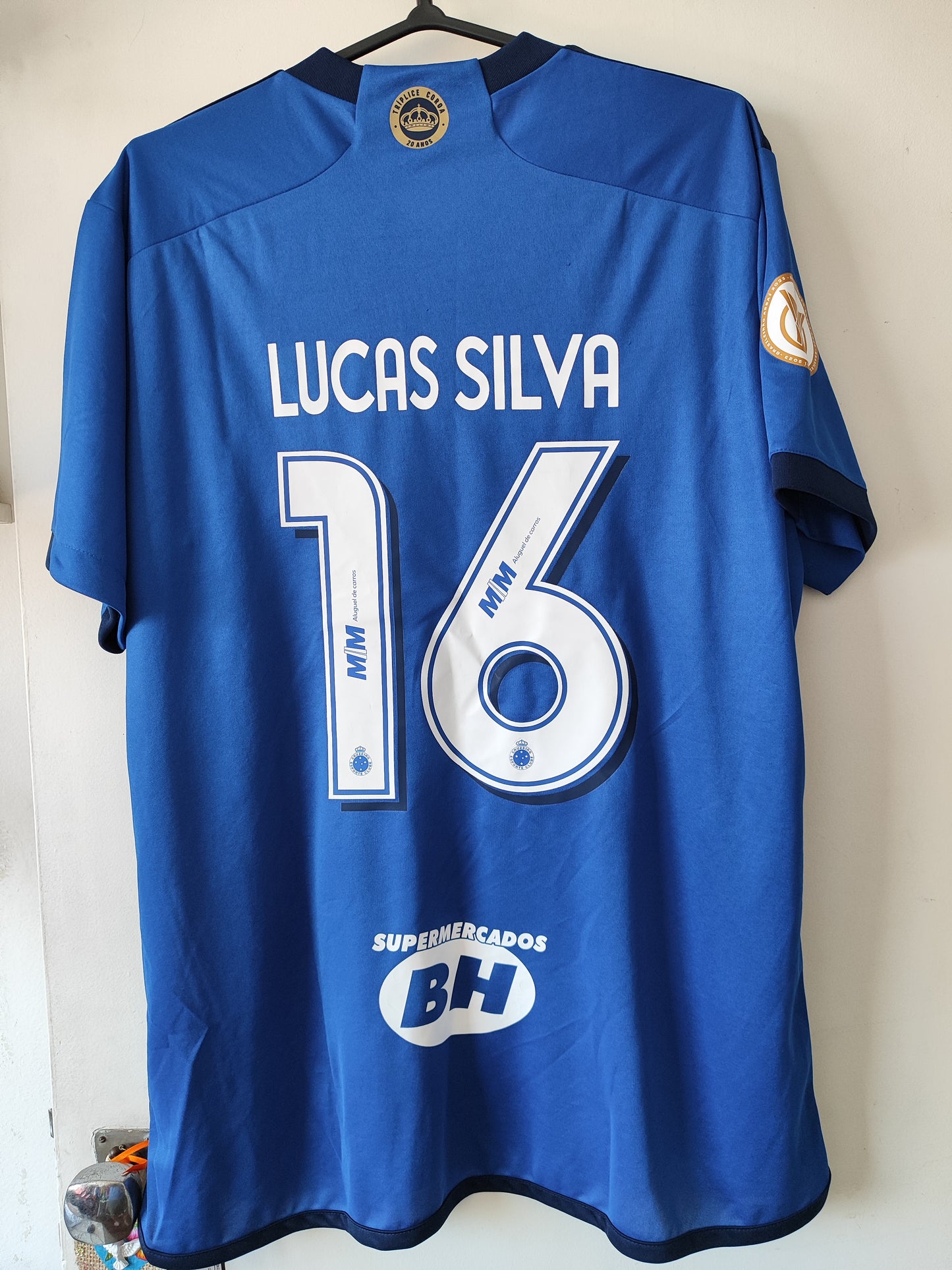 Camisa Cruzeiro 2023 Lucas Silva GG