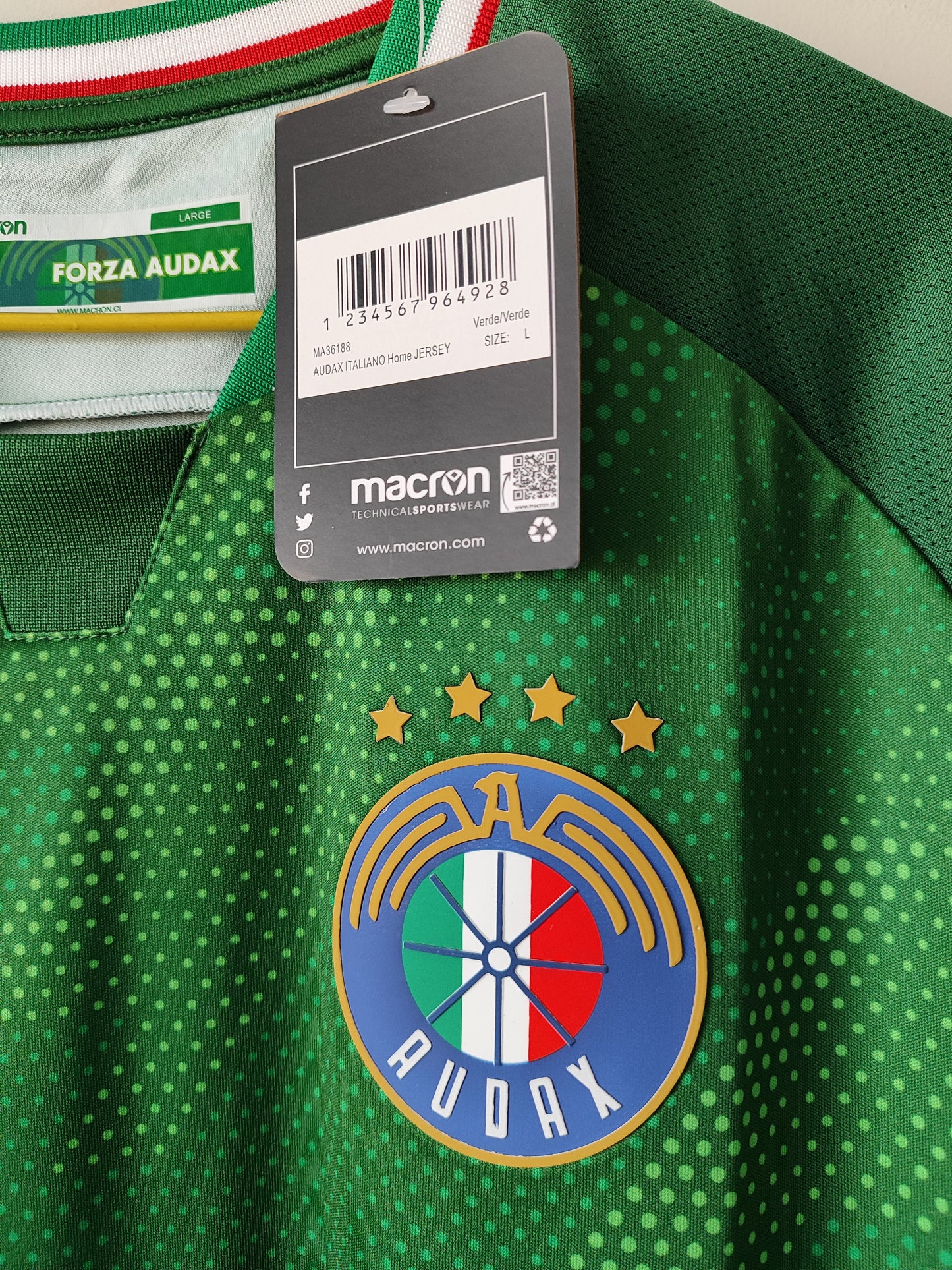 Camiseta Audax Italiano 2024 tamanho G