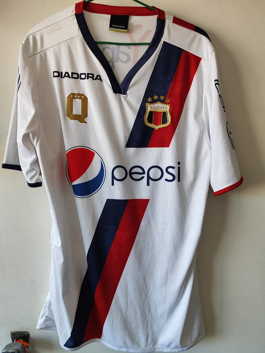 Camiseta de jogo Visita Deportivo Quito 2011