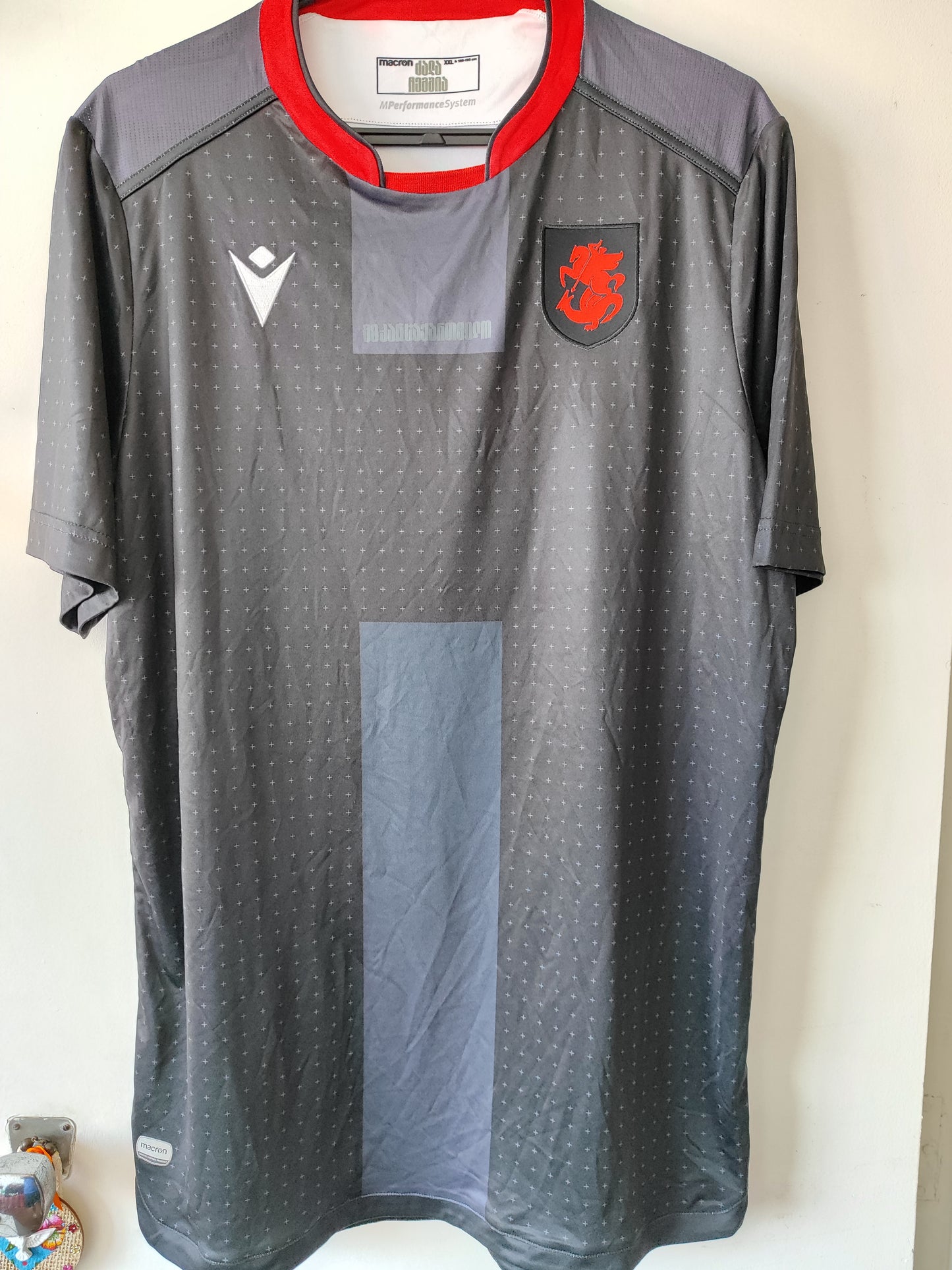 Camisa Seleção da Georgia 2023 2034 Eurocopa