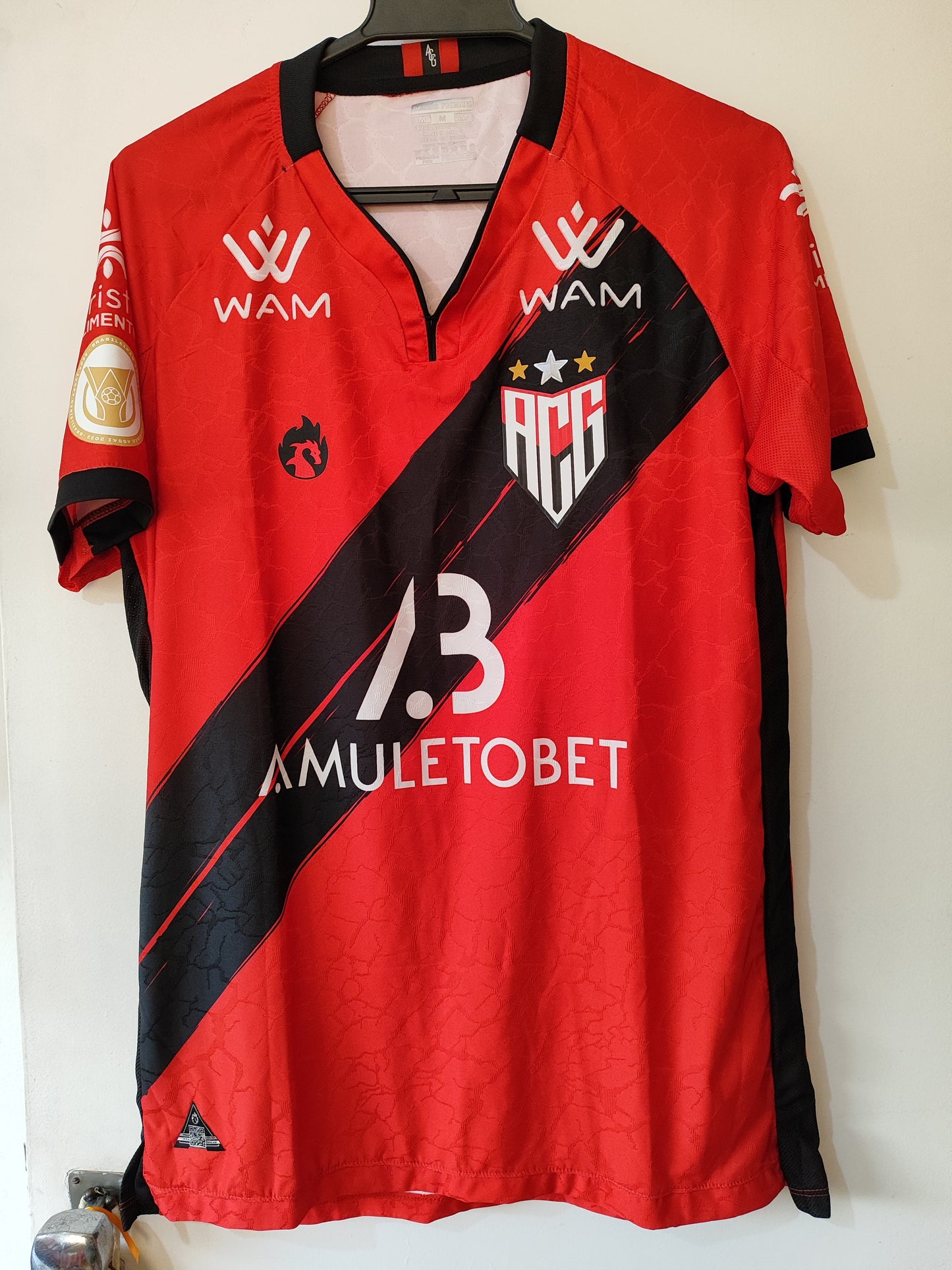 Camisa Atlético Goianiense preparada Campeonato Brasileiro 2022