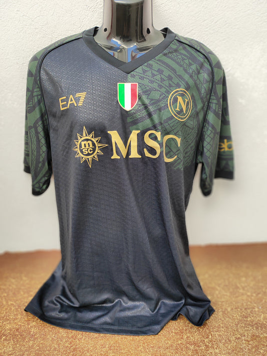 Camisa Napoli Italia Third modelo jogador 2023-24