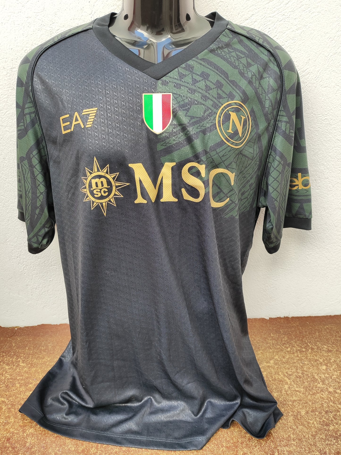 Camisa Napoli Italia Third modelo jogador 2023-24