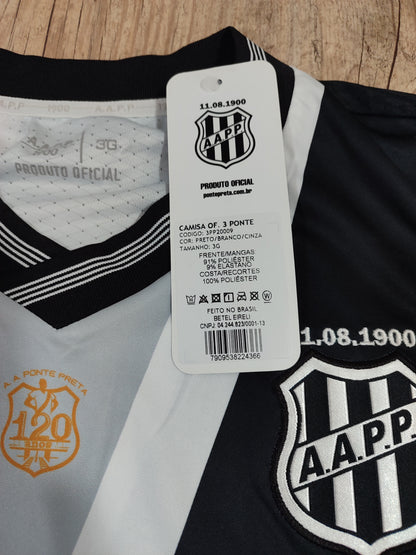 Rara Camisa da Ponte Preta - Edição Especial 120 Anos