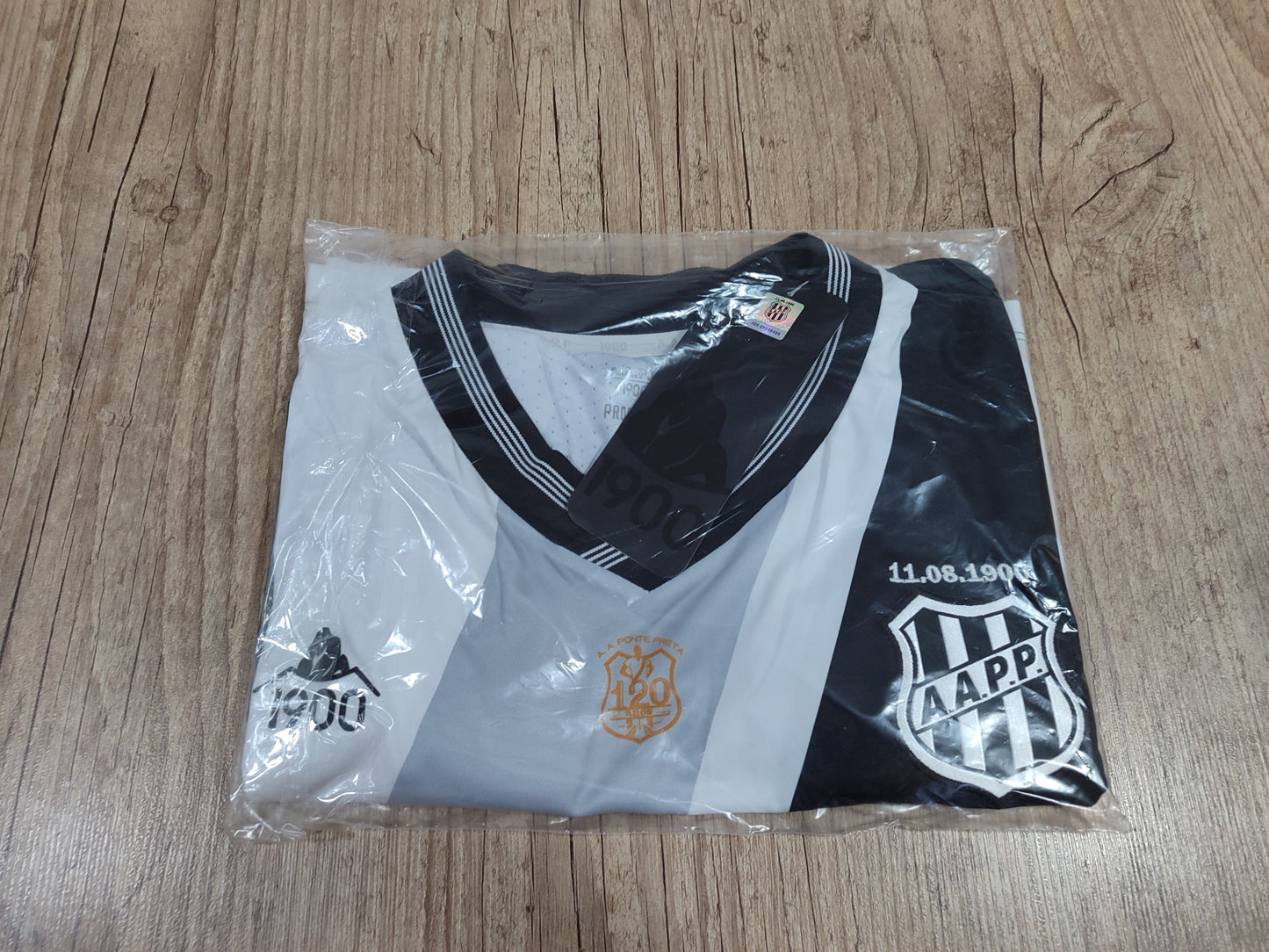 Rara Camisa da Ponte Preta - Edição Especial 120 Anos