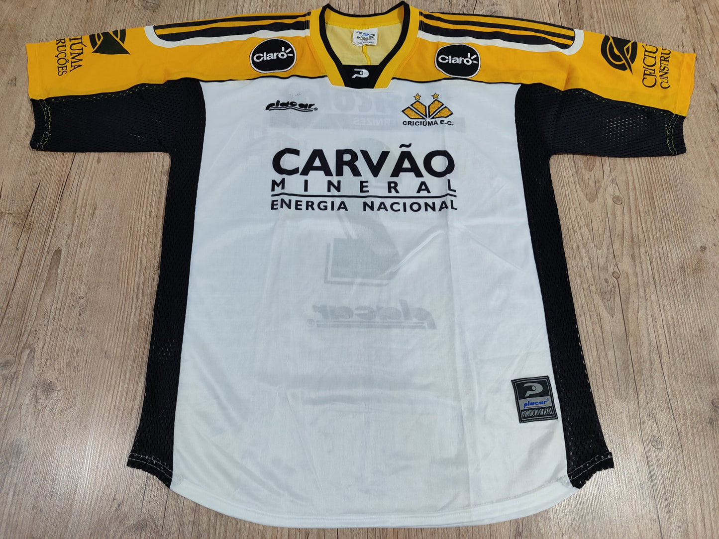 Rare Criciúma Shirt - Brazilian Series A 2004 Used Game