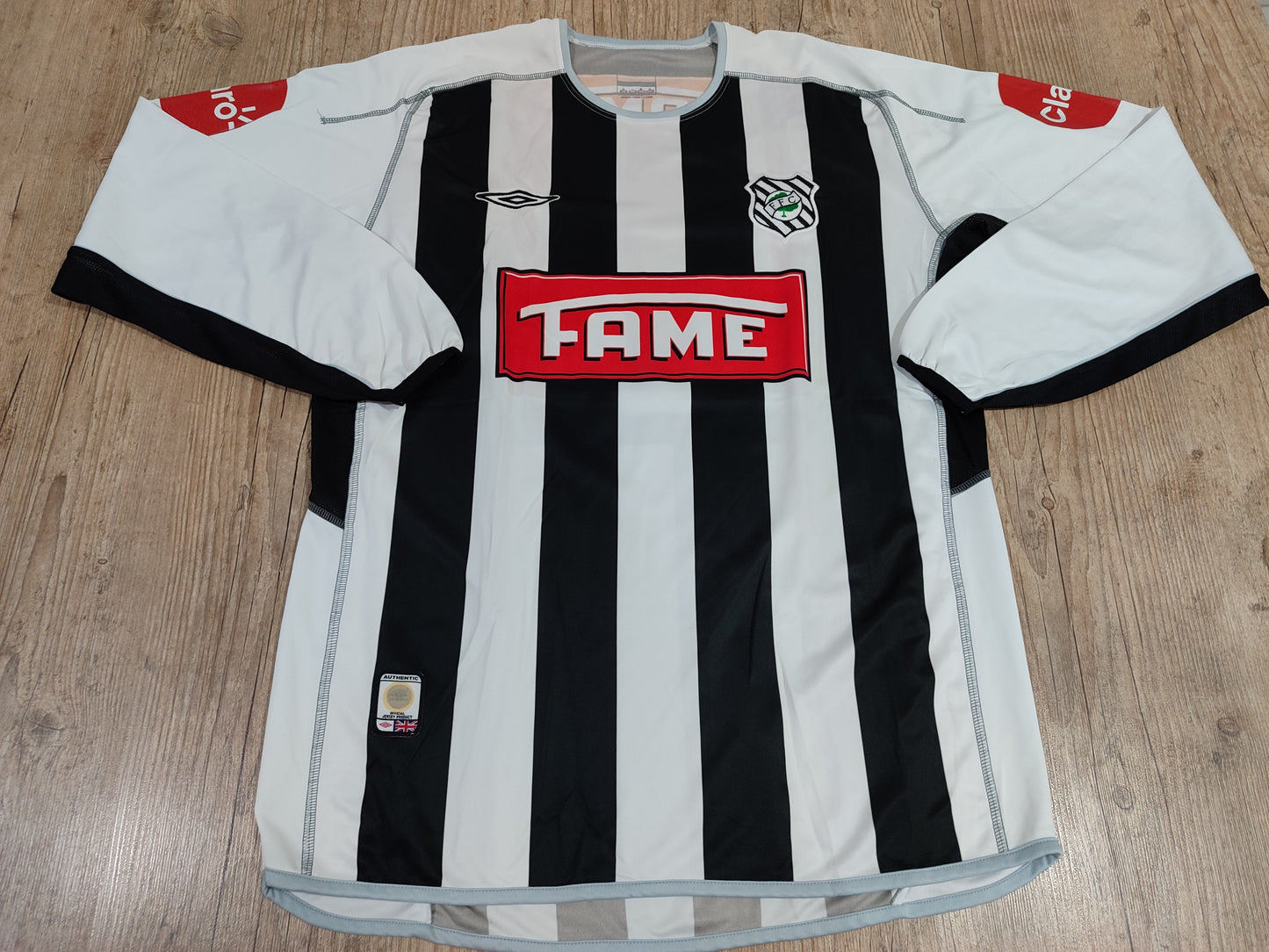 Raridade - Figueirense Umbro - de Jogo - Mangas Longas - Sérgio Manoel