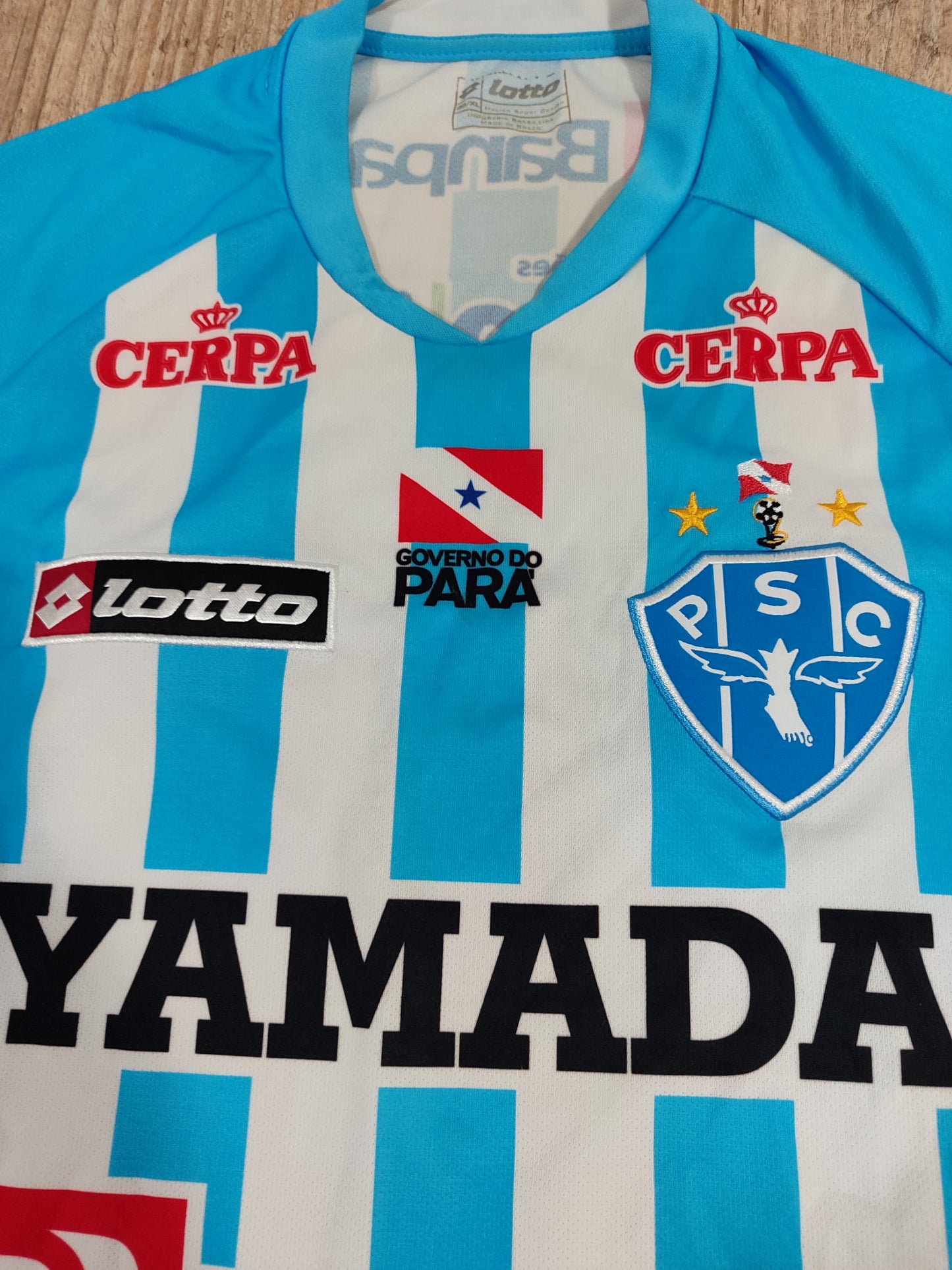 Rara e Linda Camisa Do Paysandu - Lotto - 2012 - De Jogador