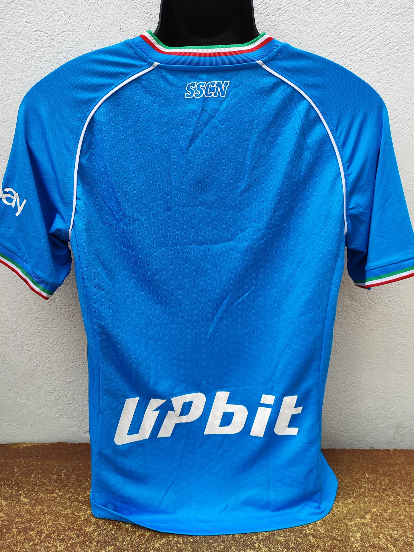 Camisa Napoli Italia Home modelo jogador 2023-24