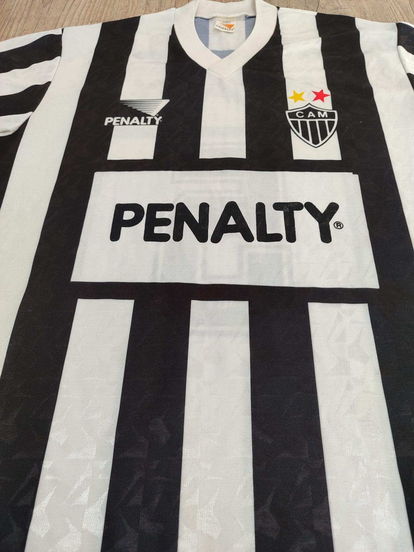 Raríssima Camisa Atlético Mineiro - Galo 1992 1993 - com Pinturas