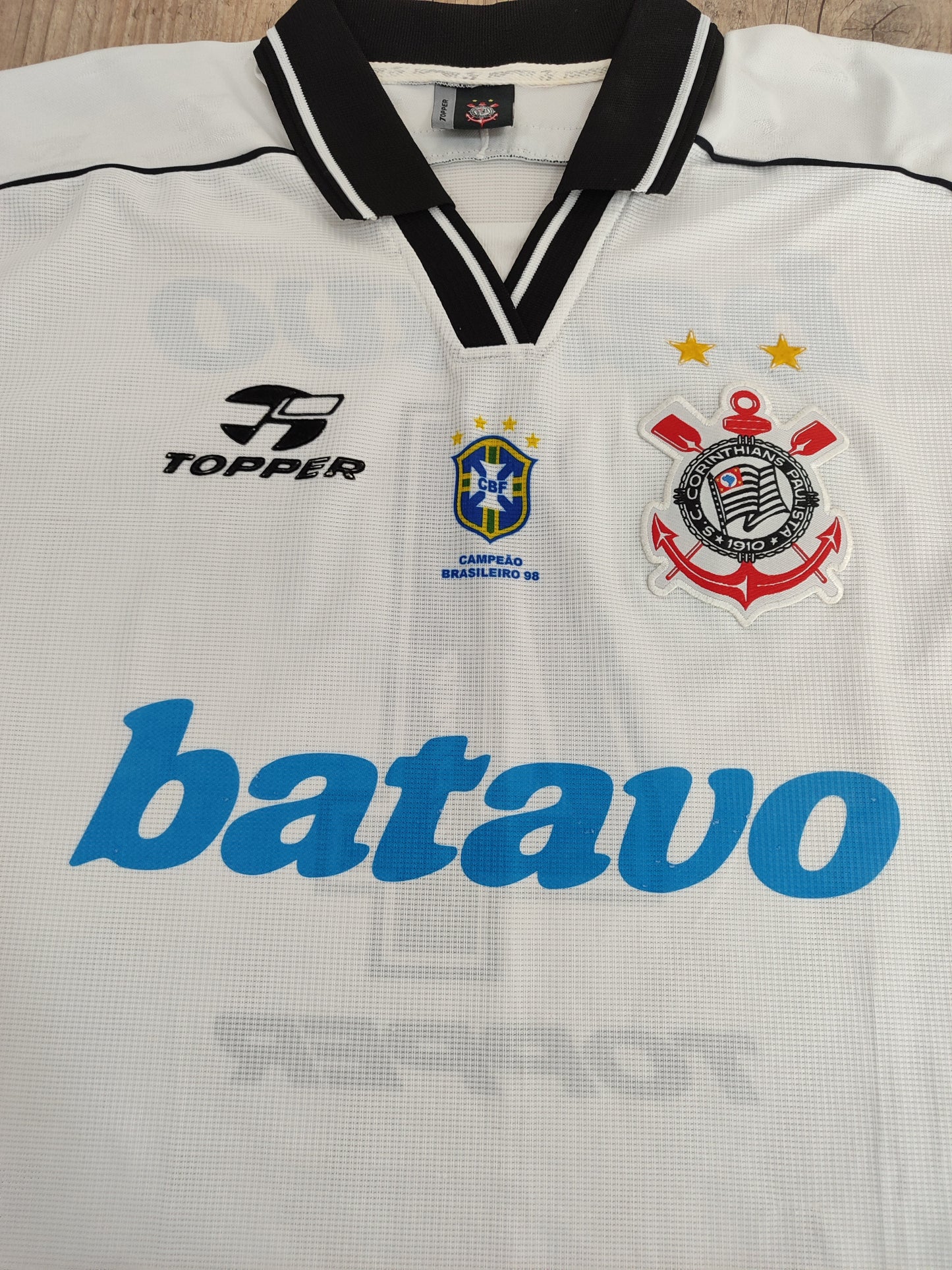 Espetacular Camisa Do Corinthians - De Jogo - Campeão Brasileiro 1999