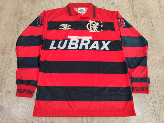 Espetacular Camisa Flamengo - 100 Anos Manga Longa - Romário