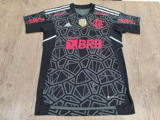 Linda Camisa Do Flamengo - Goleiro - #1 Santos - De Jogo