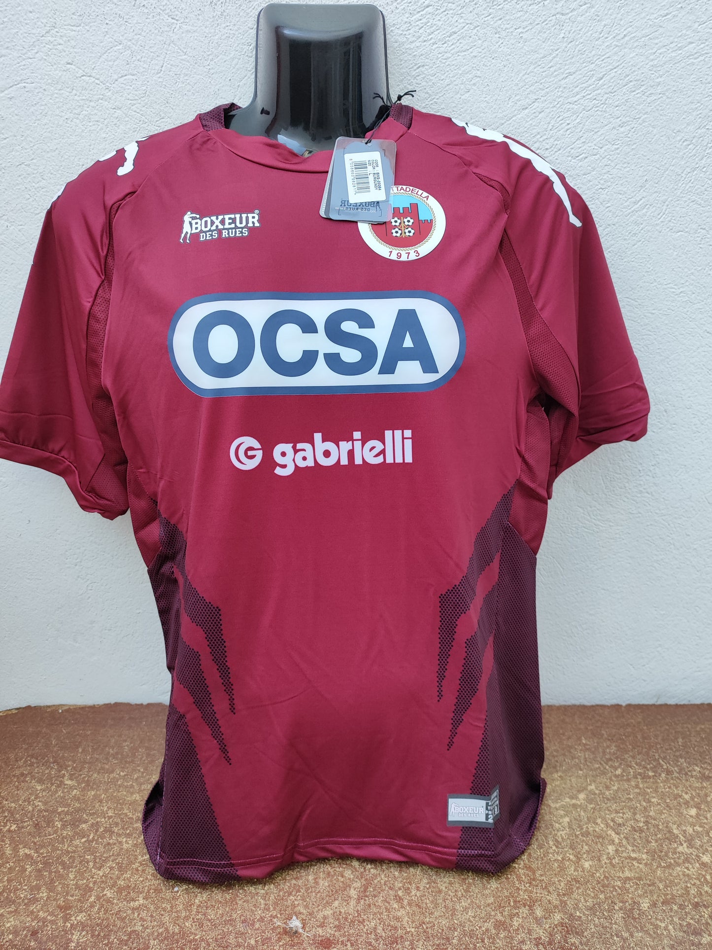 Camisa Cittadella Itália 2019-2020 Tamanho G Ajustado - Nova na Etiqueta **** ENCOMENDA ****