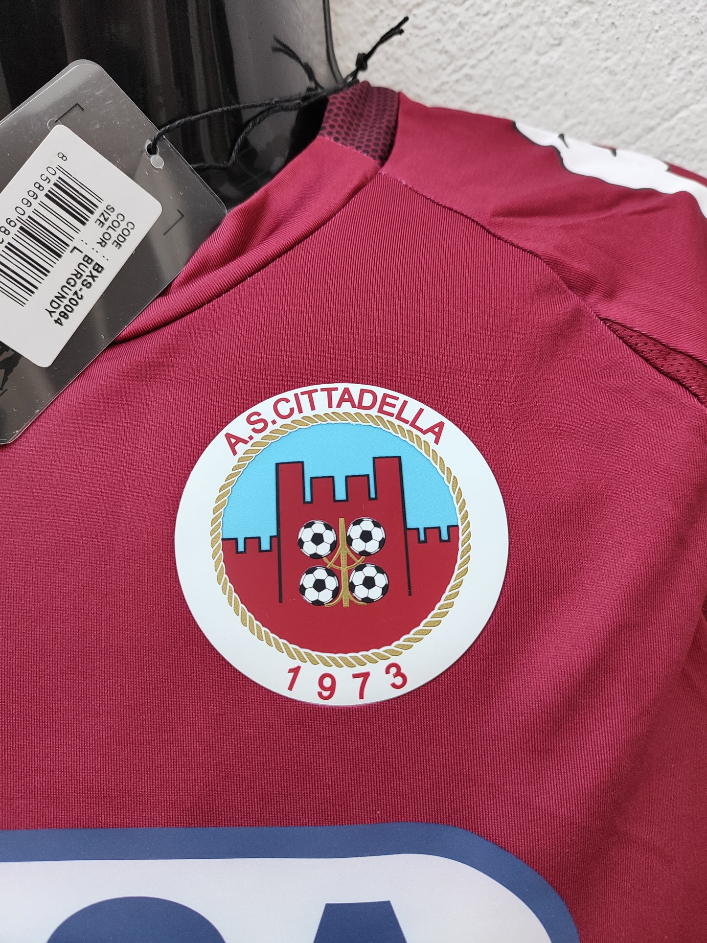 Camisa Cittadella Itália 2019-2020 Tamanho G Ajustado - Nova na Etiqueta **** ENCOMENDA ****