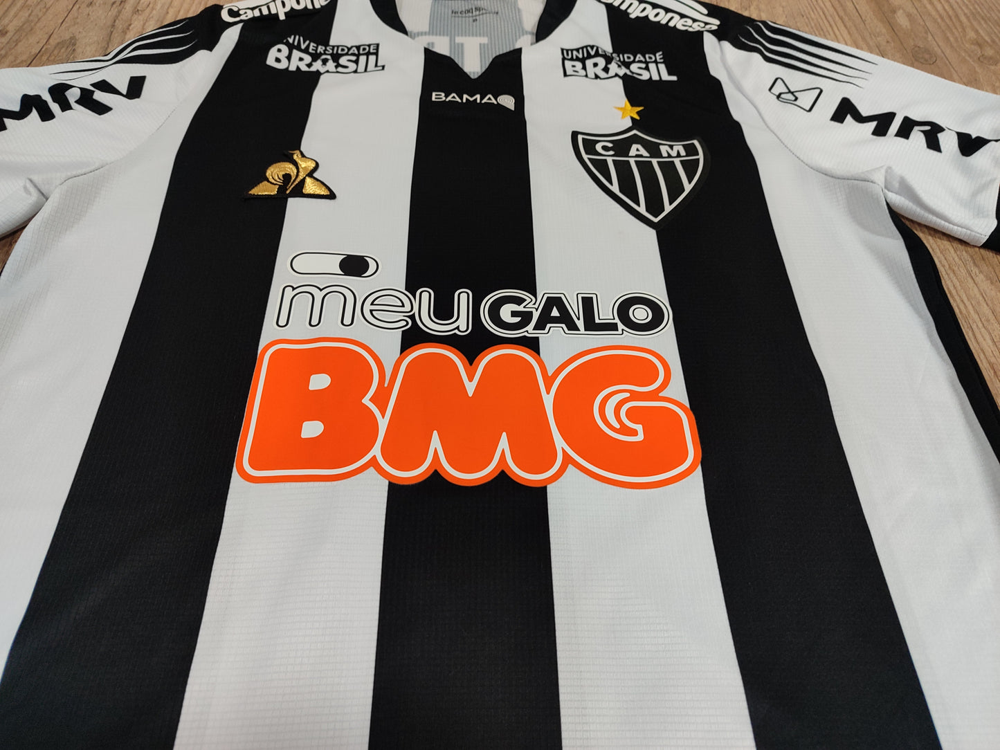 Linda Camisa Usada Em Jogo - Atlético Mineiro - Cazares