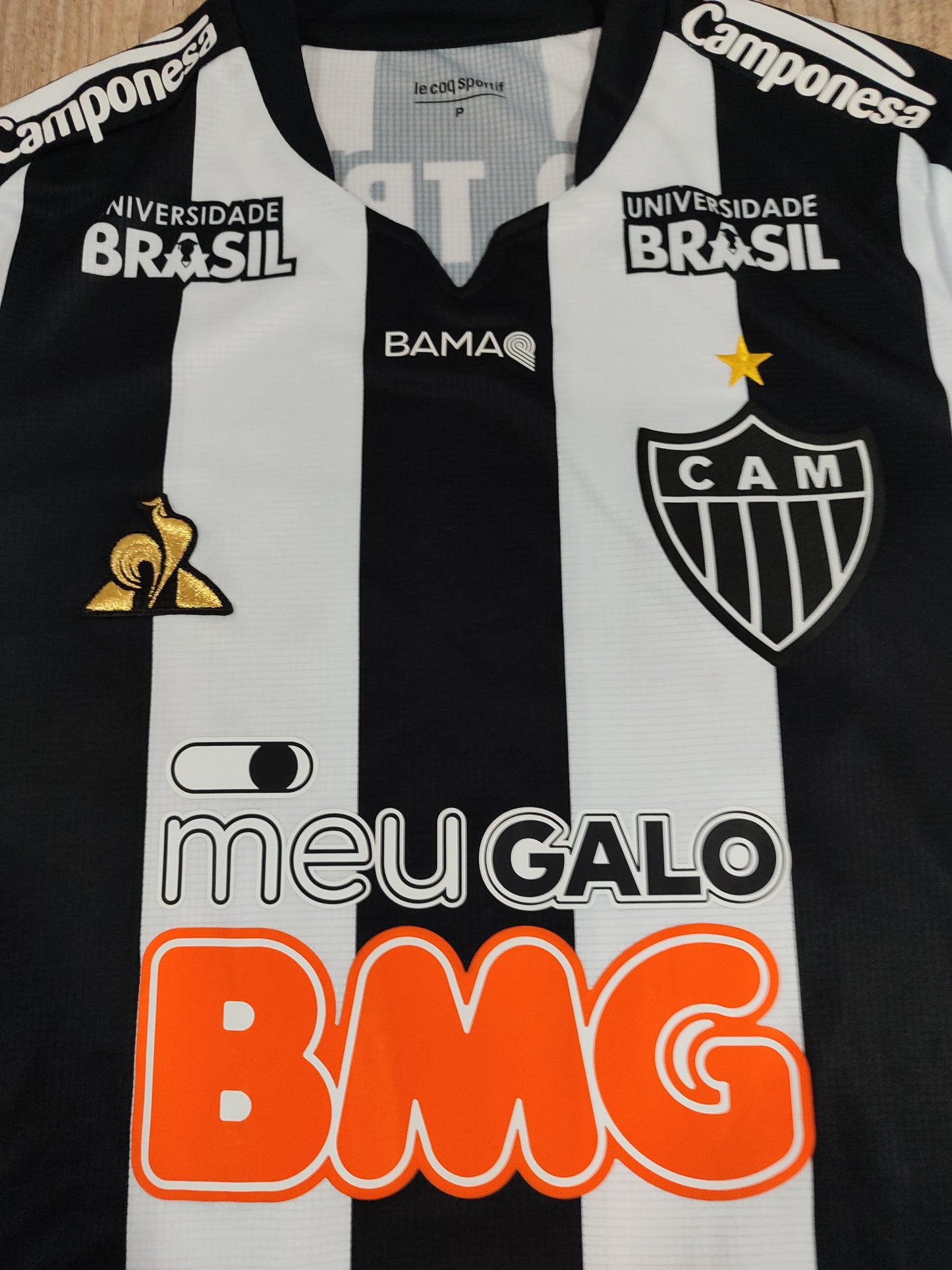 Linda Camisa Usada Em Jogo - Atlético Mineiro - Cazares