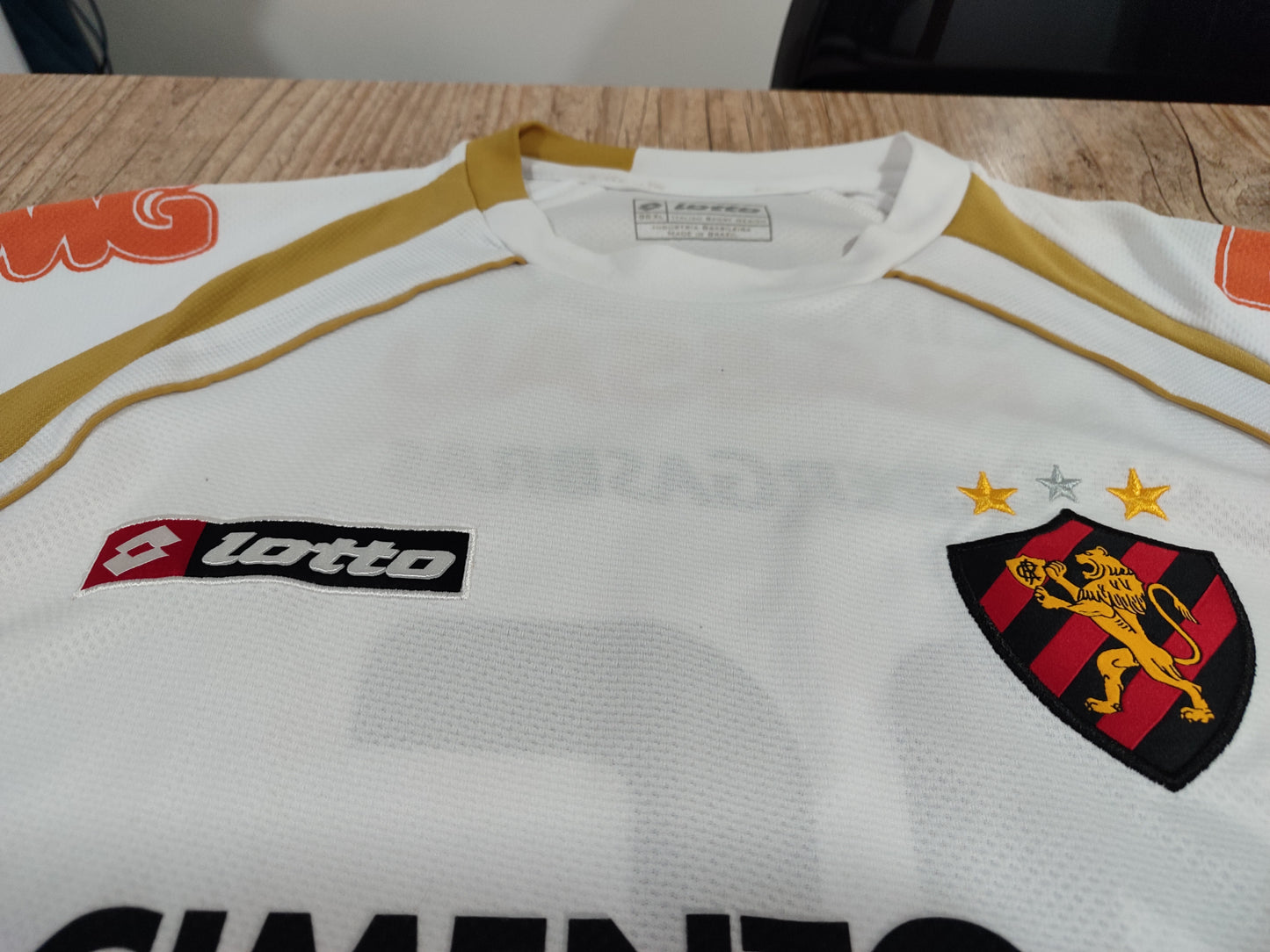 Raríssima Camisa Do Sport Recife - Lotto - Jogo Brasileirão