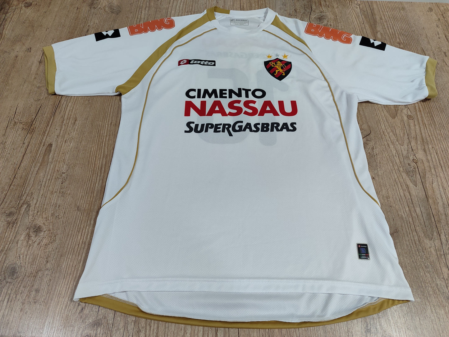 Raríssima Camisa Do Sport Recife - Lotto - Jogo Brasileirão