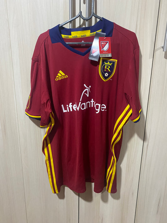 Camisa Real Salt Lake 2015 - Home - GG (58x78 cm) - Nova com Etiqueta