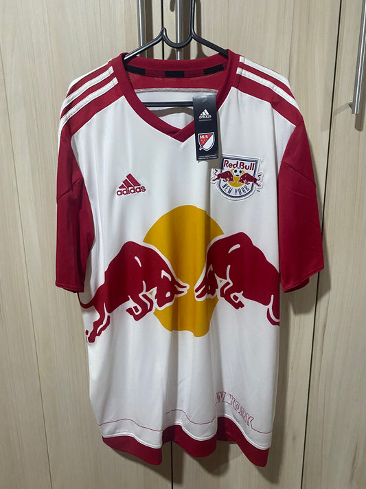 Camisa New York Red Bull 2015 - Home - GG (58x78 cm) - Nova com Etiqueta