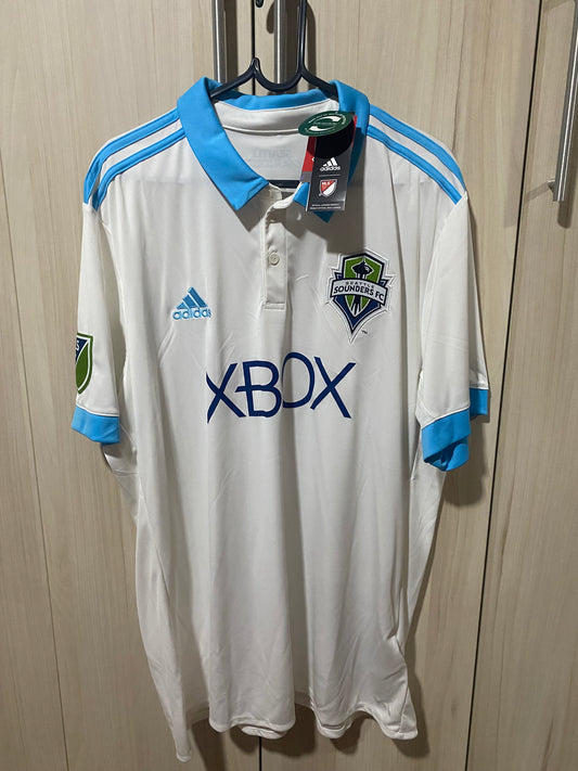 Camisa Seattle Sounders 2017 - Away - GG (58x78 cm) - Nova com Etiqueta