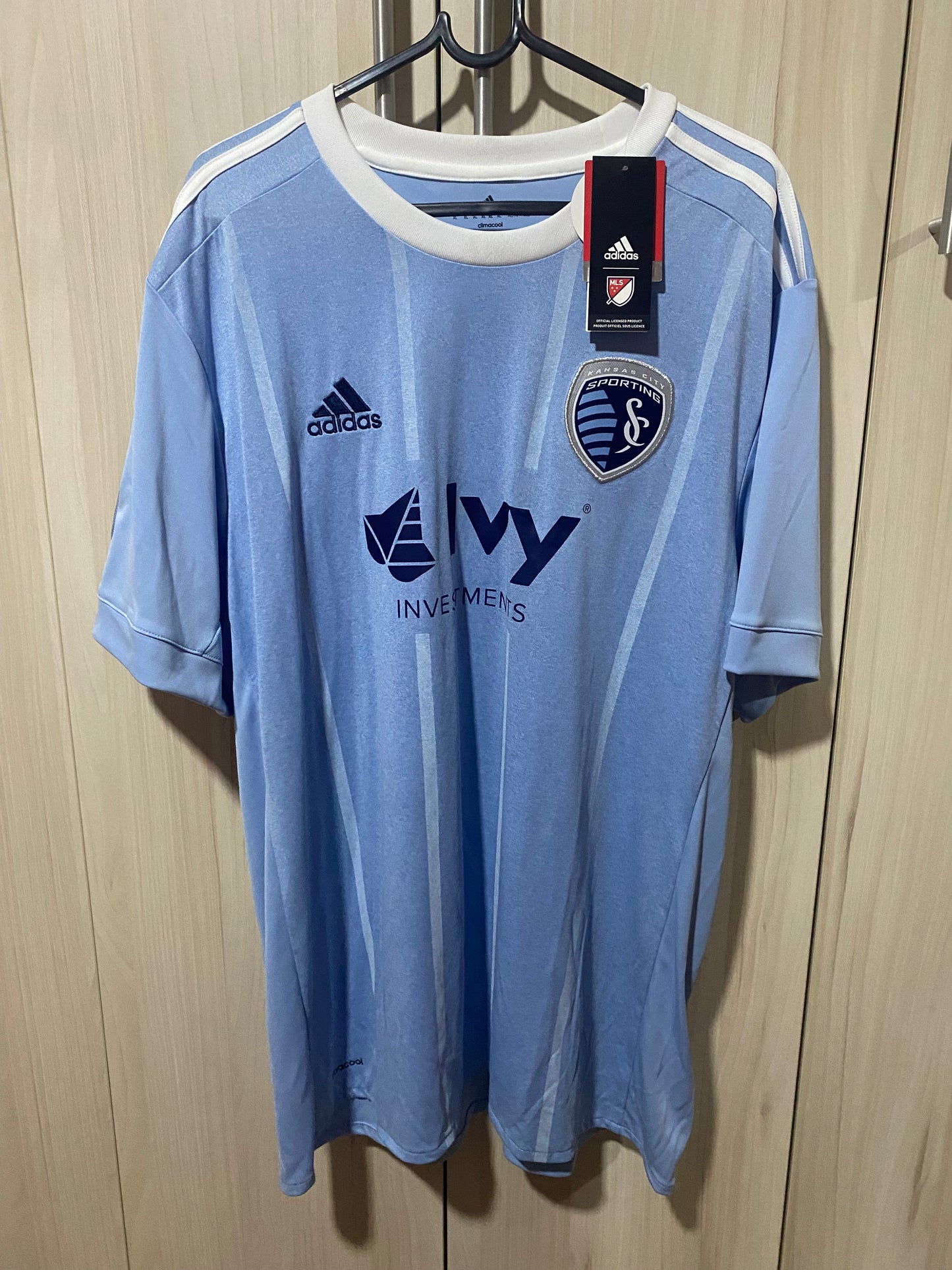 Camisa Sporting Kansas City 2018 - Home - GG (58x78 cm) - Nova com Etiqueta