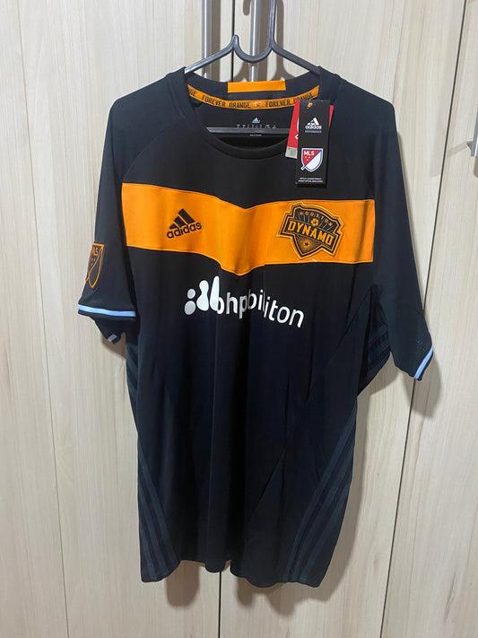 Camisa Houston Dynamo 2016 - Home - GG (58x78 cm) - Nova com Etiqueta