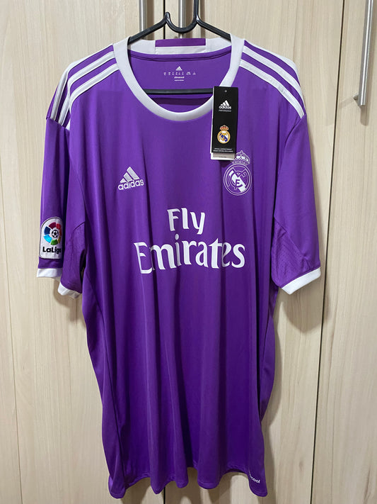 Camisa Real Madrid 2016-17 Away Shirt Adidas XL – Nova com etiquetas