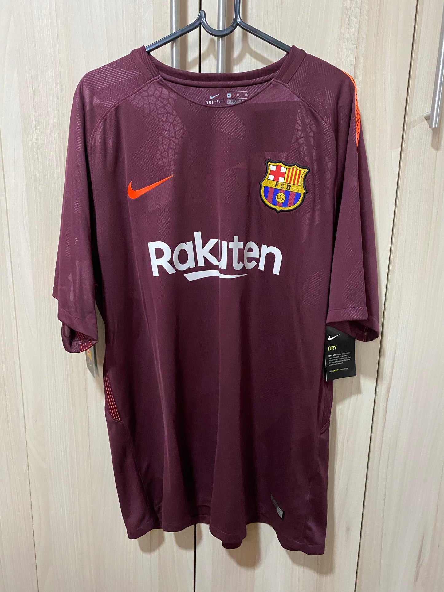 Camiseta Nike FC Barcelona Stadium Third 2017-18 GG – Nova com etiqueta