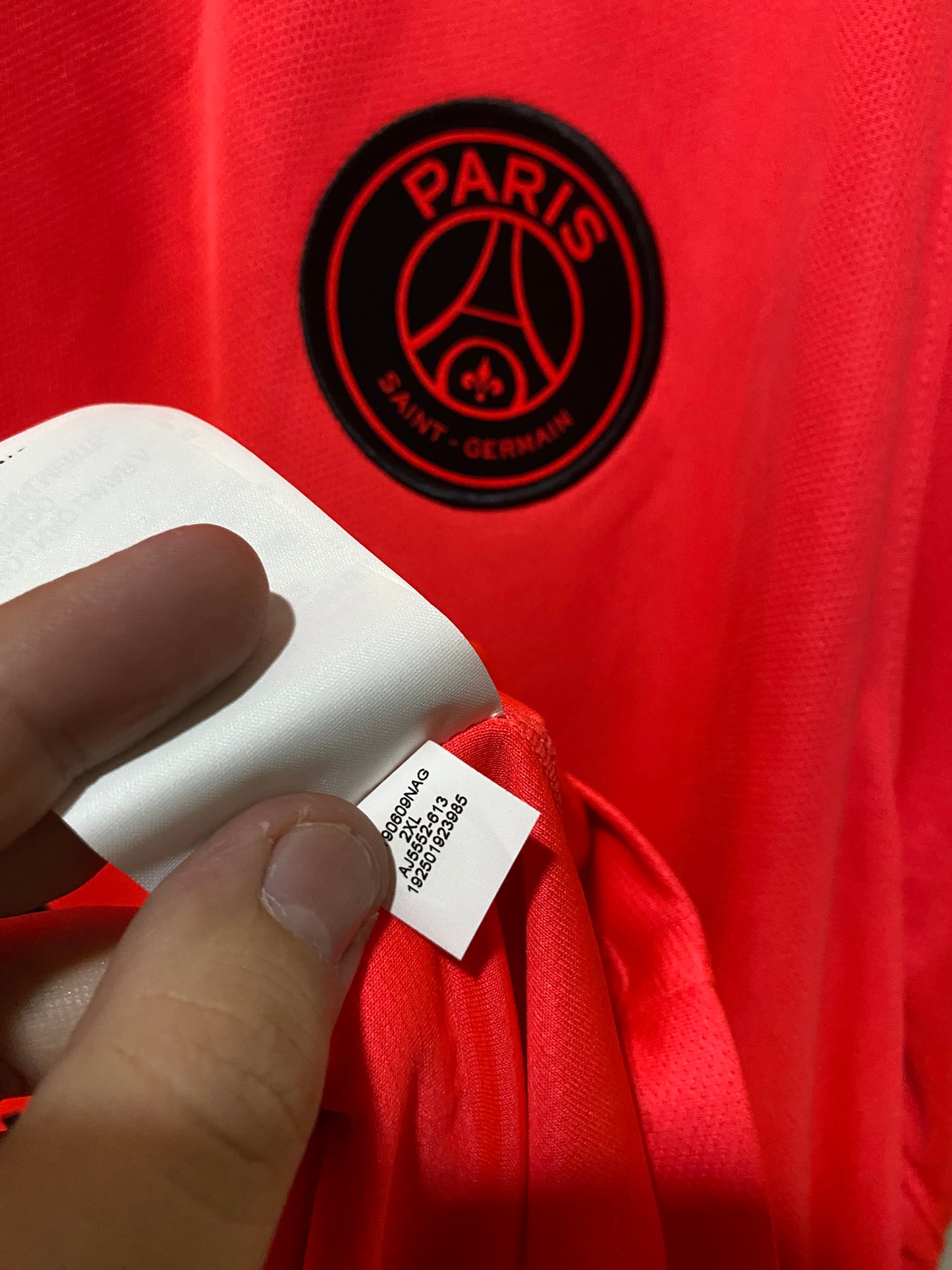 2019-20 Paris Saint-Germain Nike Away Shirt (XXL) - AJ5552-613 - Nova com Etiqueta