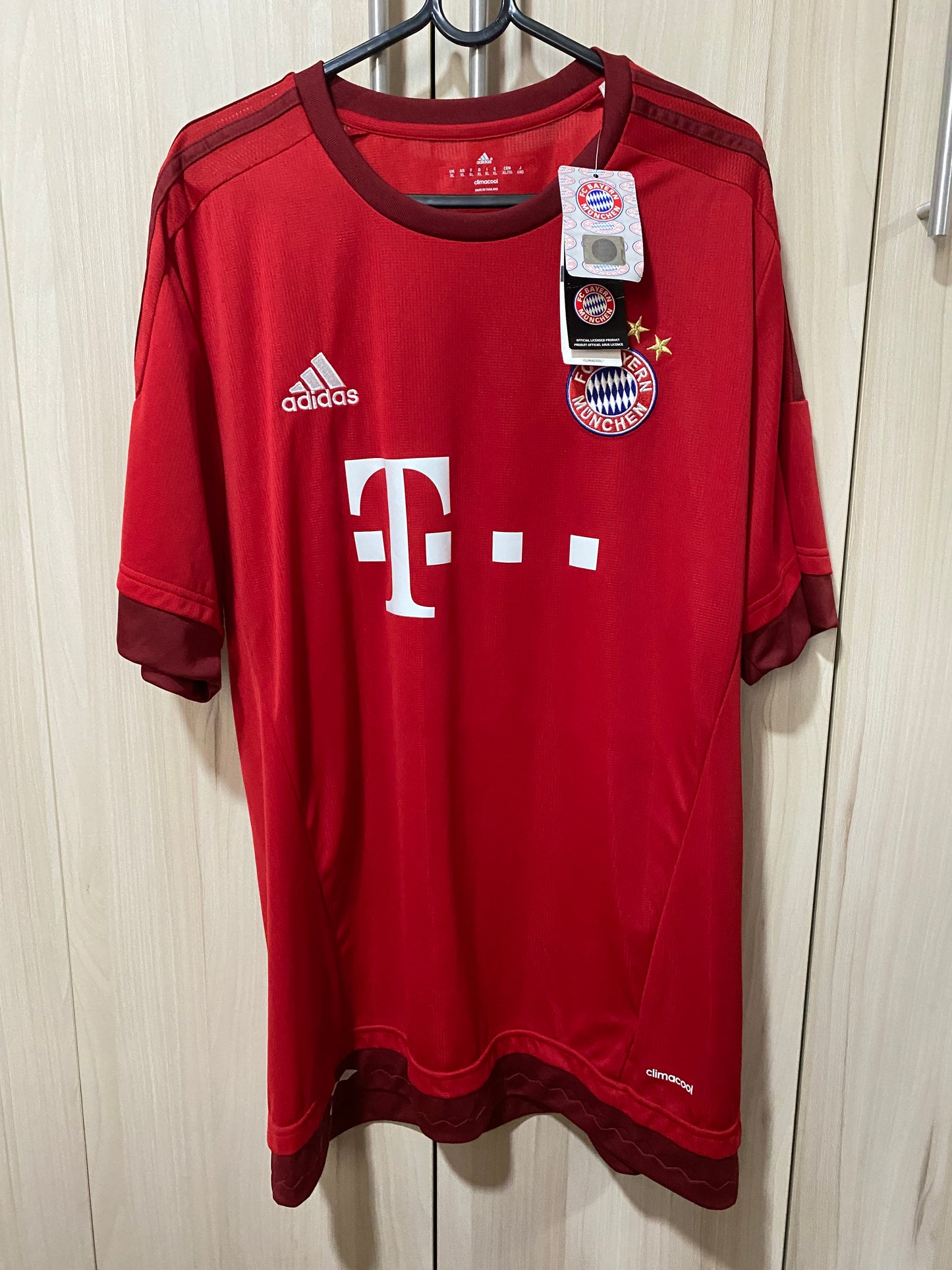 Camisa Bayern de Munique 2015/2016 Home – Nova com Etiqueta!