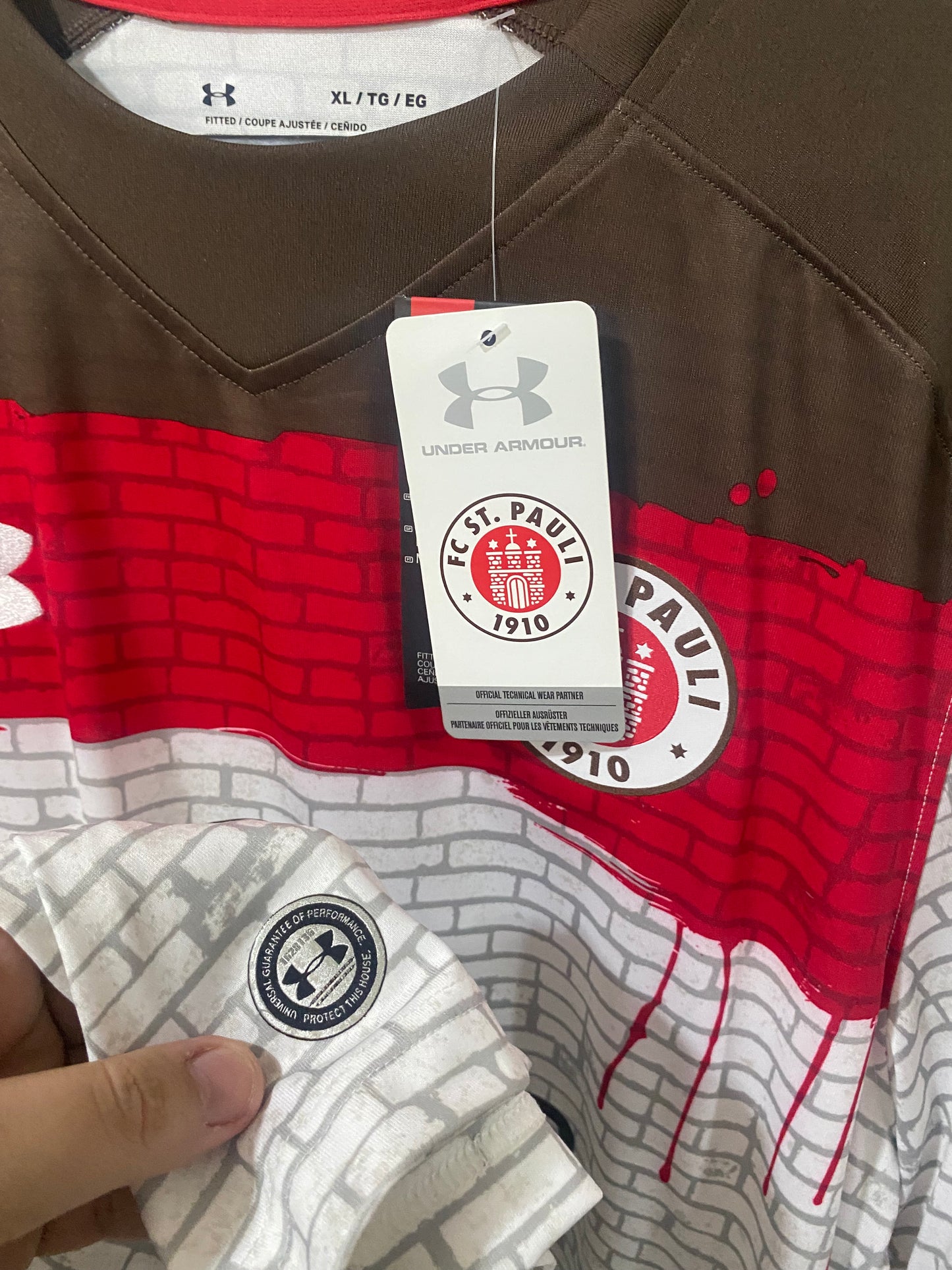 Camisa FC St. Pauli Away 2019 - Tamanho GG (58 x 78 cm)