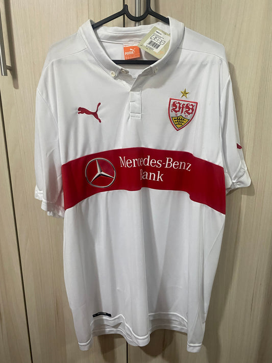 Camisa Stuttgart Home 2014 - Christian Gentner - Tamanho XL (57 x 77 cm)