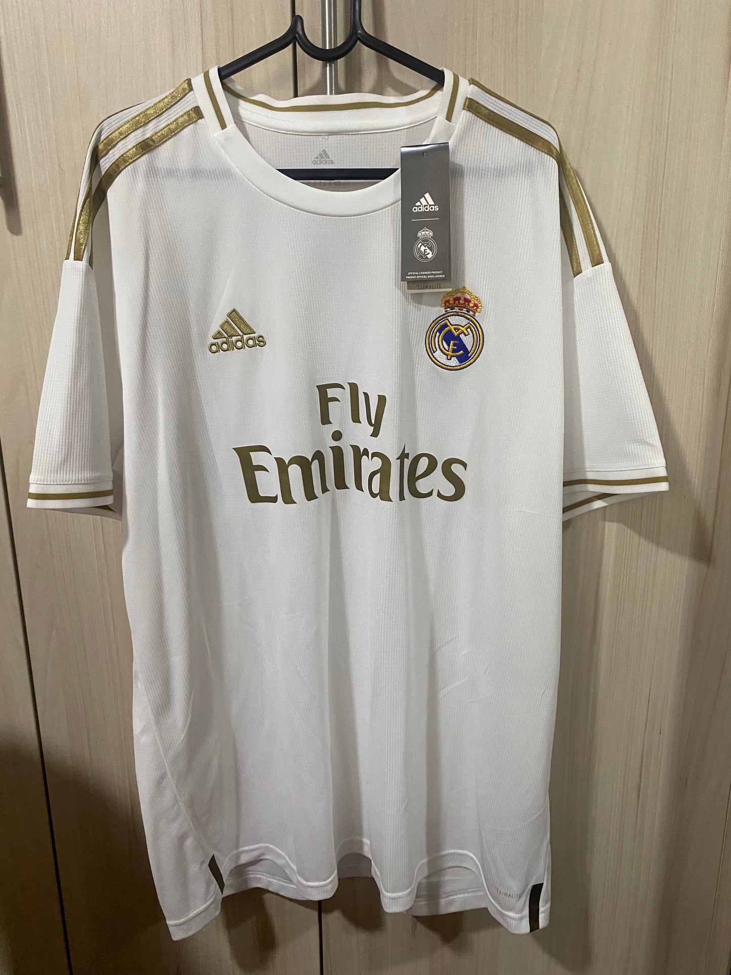 Camisa Real Madrid Home 2020 - Tamanho XL (59 x 78 cm)