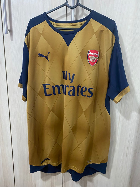 Camisa Arsenal Away 2015 - Tamanho XL (58x78 cm)