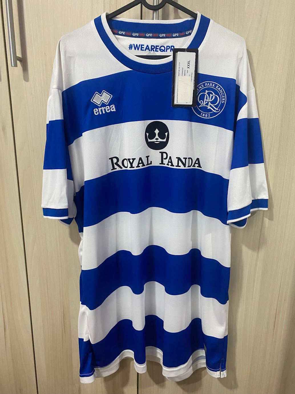 Camisa QPR Home 2015 - Tamanho XXXL (59x80 cm)