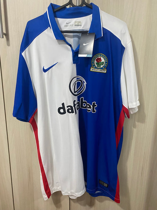 Camisa Blackburn Rovers Home 2015 - Tamanho XL (59x78 cm)