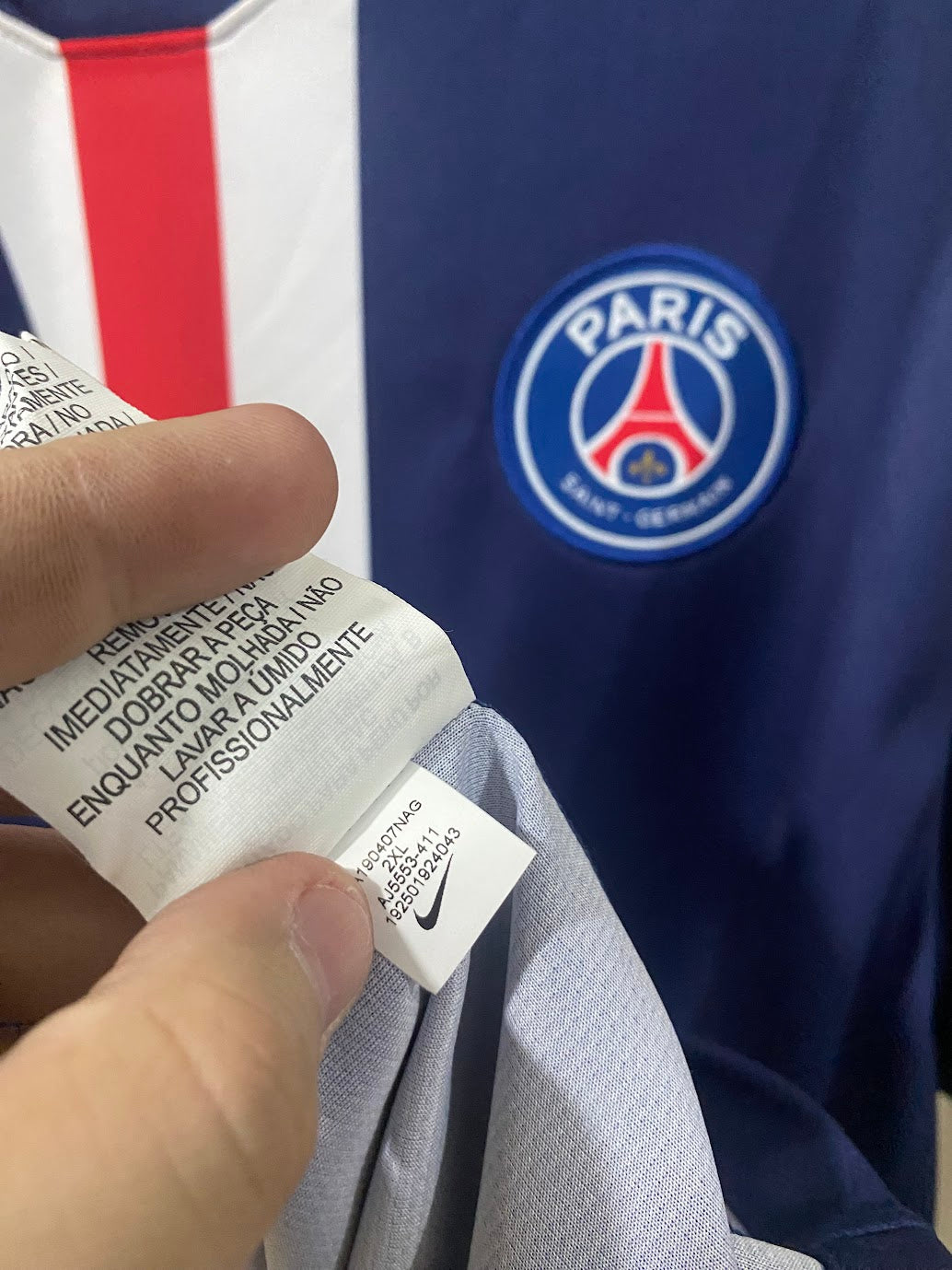 Camisa PSG Home 2020 (Tamanho XXL - 63x78 cm)