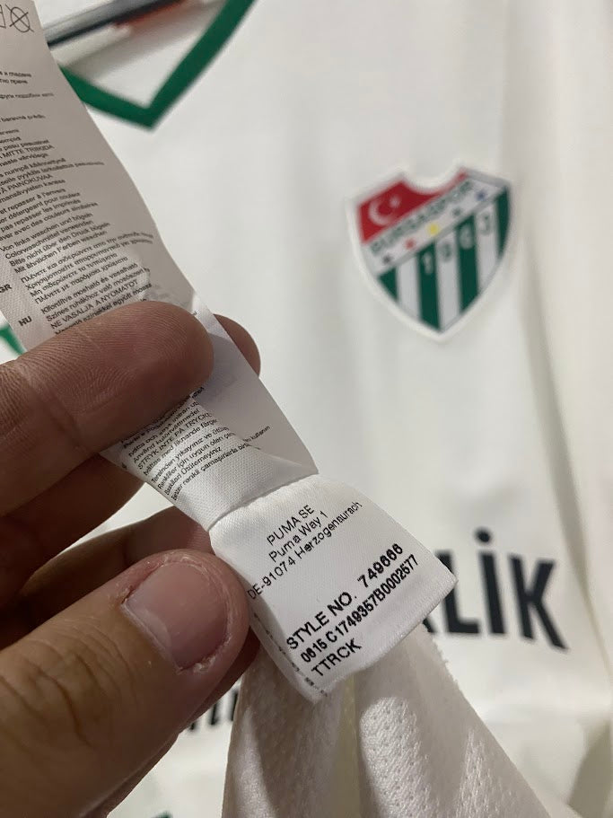 Camisa Bursaspor Away 2014 - Sercan