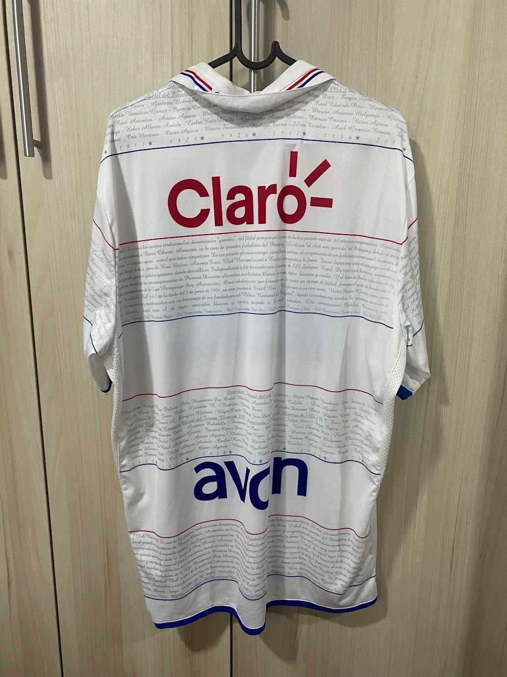 Camisa Nacional do Paraguai Home 2014 (Tamanho XL - 59x76 cm)