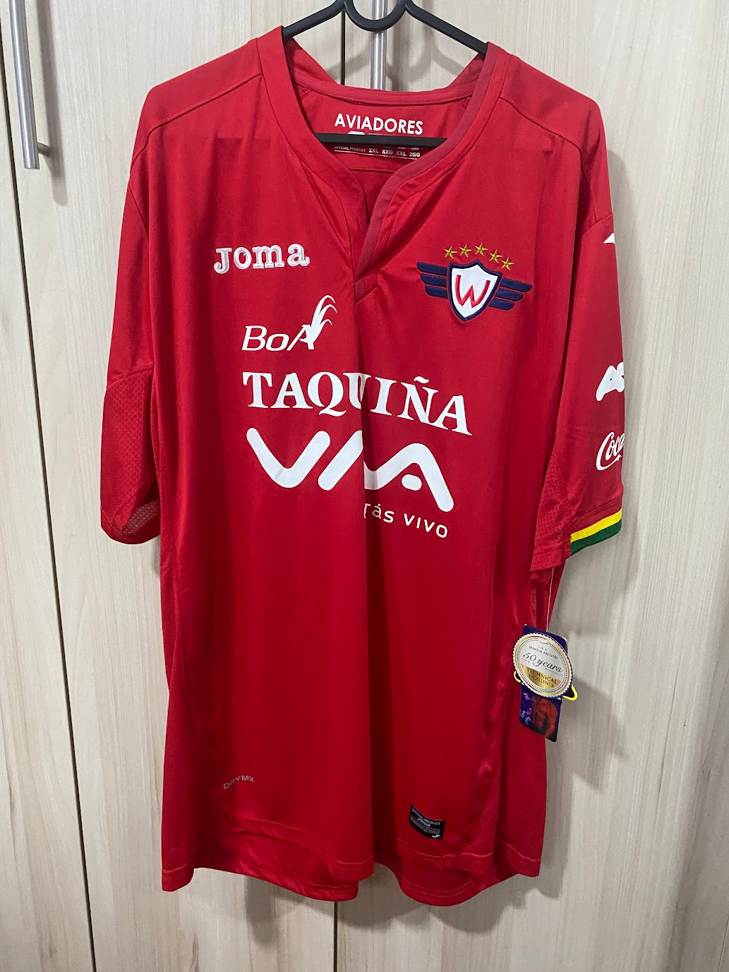 Camisa Jorge Wilstermann Home 2018 (Tamanho XL - 58x79 cm)