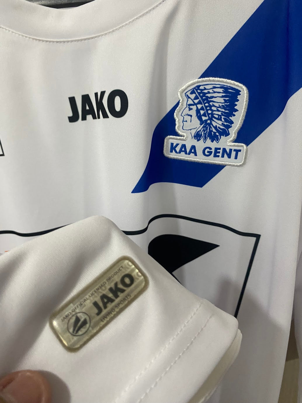 Camisa Gent Home 2012-13 (Tamanho XXL - 60x78 cm)