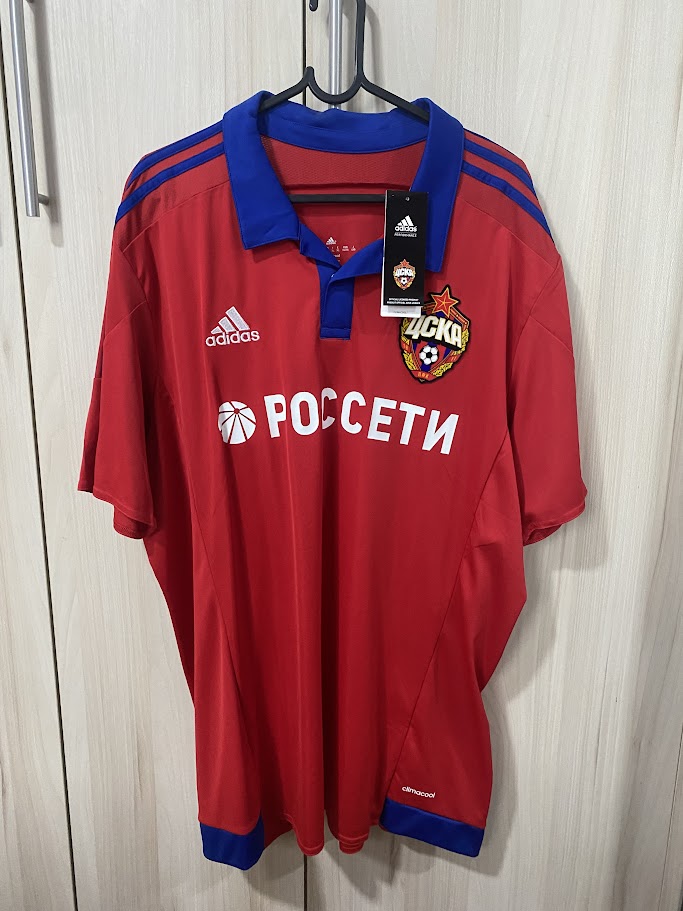 Camisa CSKA Moscou 2015 XL – Medidas 58x78 cm