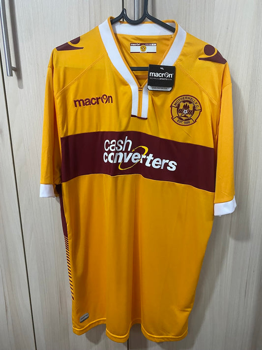 Camisa Motherwell Home 2014 (Tamanho XXL - 59x78 cm)