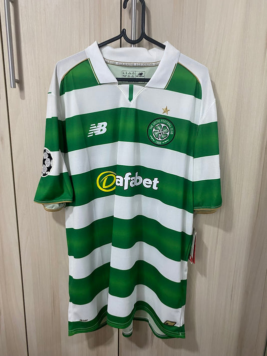 Camisa Celtic Home 2015 (Tamanho XL - 58x78 cm) - Personalizada com Dembele