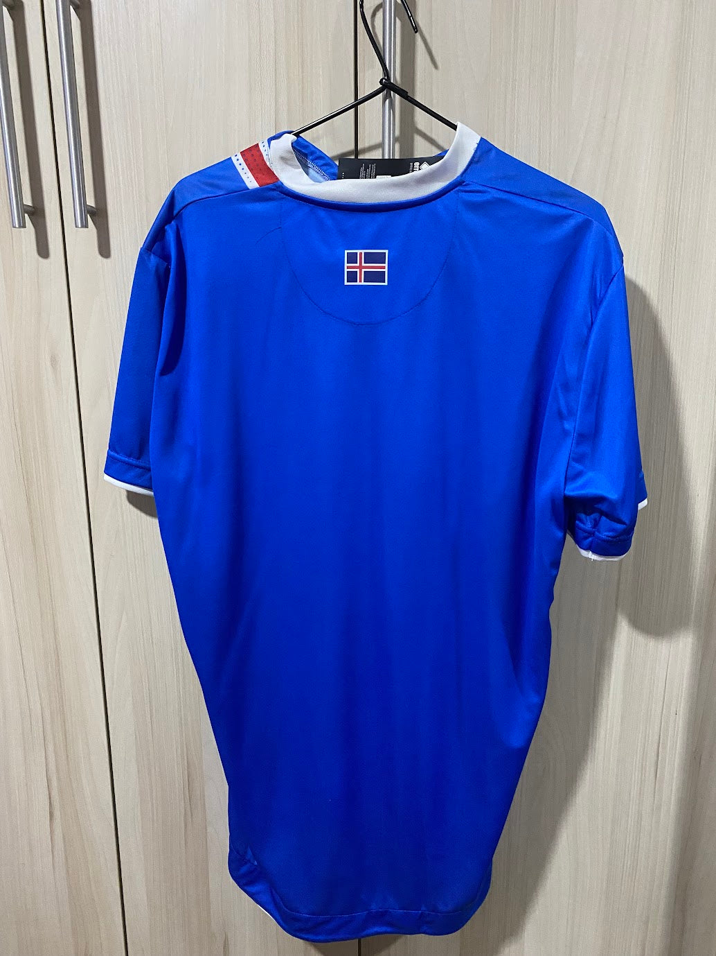 Camisa Islândia Away 2018 - Tamanho XXL (58x80 cm)